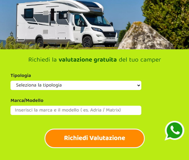 valutazione camper